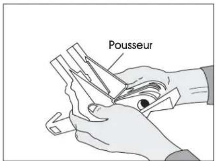 Uline H-1028 - REPLACEMENT DU RESSORT DE POUSSEUR - 2