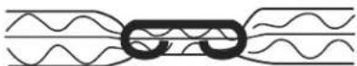 Uline H-1028 - LARGO DE PATA DE LA GRAPA - 5