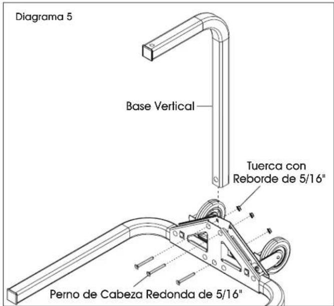Uline H-11062 - ENSAMBLE DEL PEDESTAL MÓVIL CONTINUO - 2