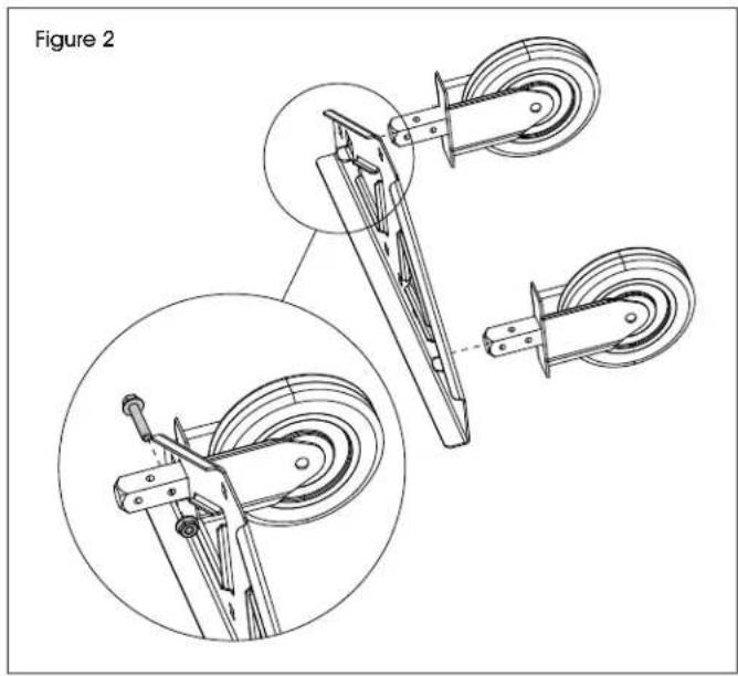 Uline H-9924 - MOBILE PEDESTAL ASSEMBLY - 1