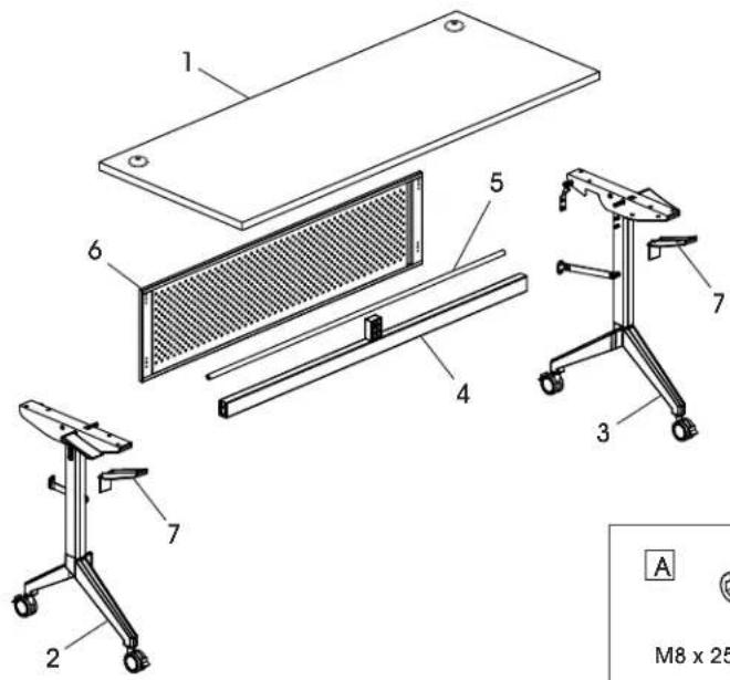 Uline H-10217 - PARTS - 1