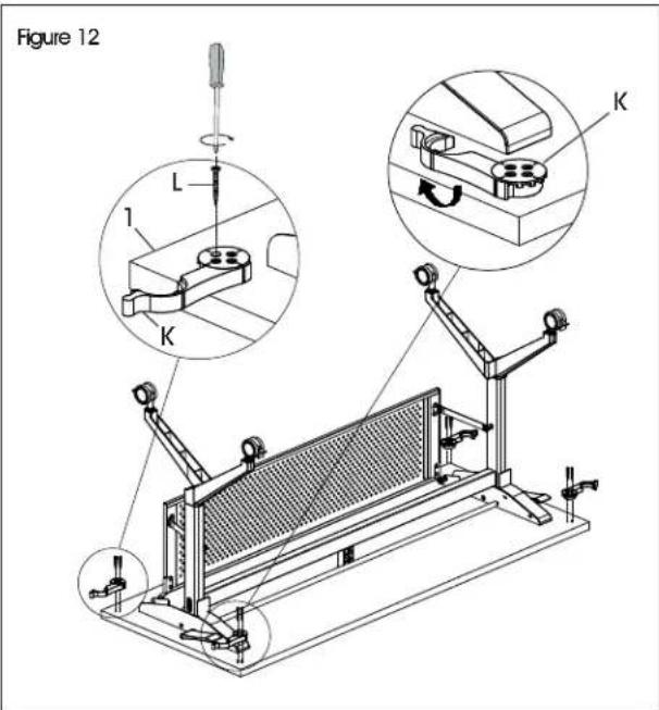 Uline H-10217 - JOINING TABLES WITH GANGING BRACKETS - 2