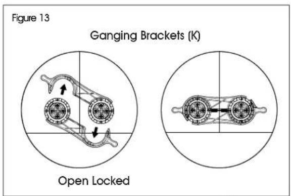 Uline H-10216 - JOINING TABLES WITH GANGING BRACKETS - 3