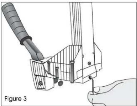 Uline H-1025 - ADJUSTING STAPLE LEG LENGTH - 1