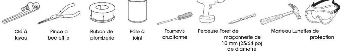 Uline H-10735 - OUTILS REQUIS - 1