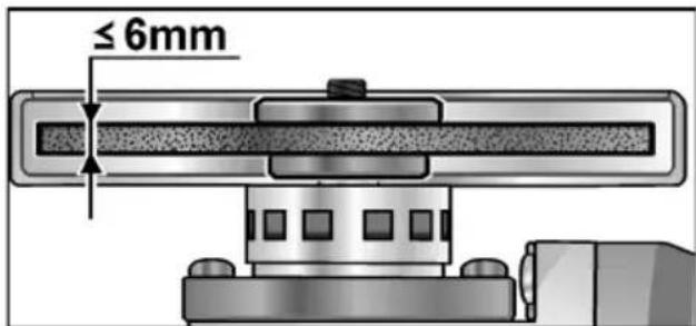 Flex L 125 18.0-EC - Montering av slipeskive - 2