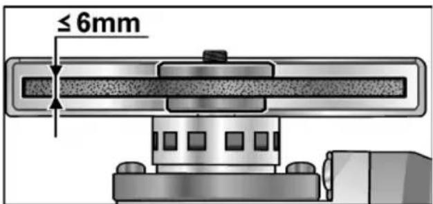 ≤ 6mm