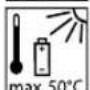Flex AP 10.8 - Symbols on the power tool - 3