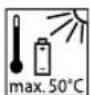 Flex AP 10.8 - Symboler på maskinen - 2