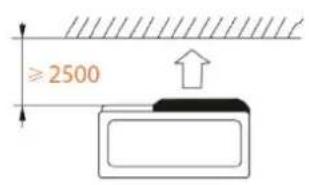 T.I.P. STEAM 35000 INV - Placing of the heat pump - 1
