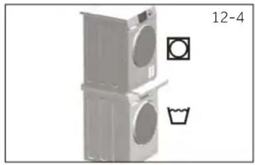 HAIER HD90-C367AU1 - Superposition du lave-linge et du sèche-linge - 1