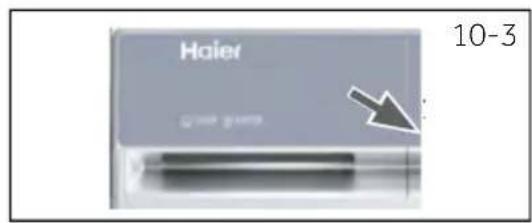 HAIER HD90-C367AU1 - Ausleeren des Wasserbehalters - 1