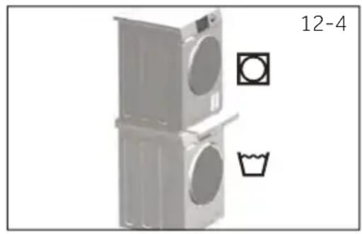 HAIER HD90-C367AU1 - Wäschetrockner stapeln - 1