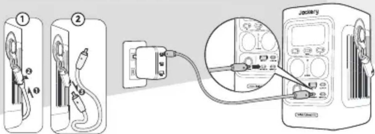 Jackery Explorer 300D - ● CHARGEMENT PAR USB-C (140W MAX) - 1