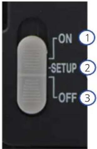 ZEISS Secacam 1 - Réglages de l'interrupteur - 1