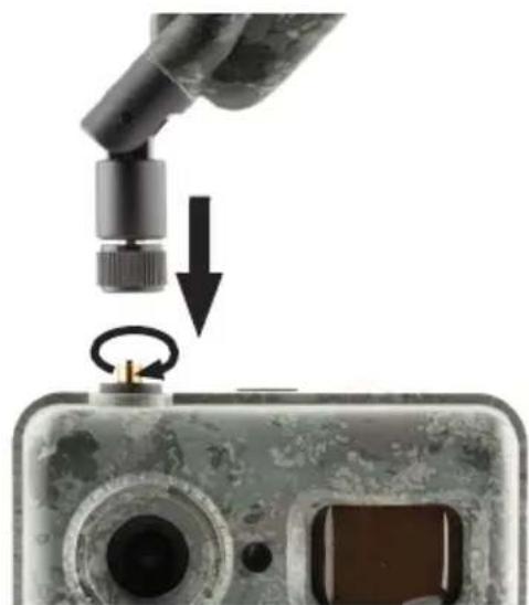 ZEISS Secacam 1 - Fixation de l'antenne - 1