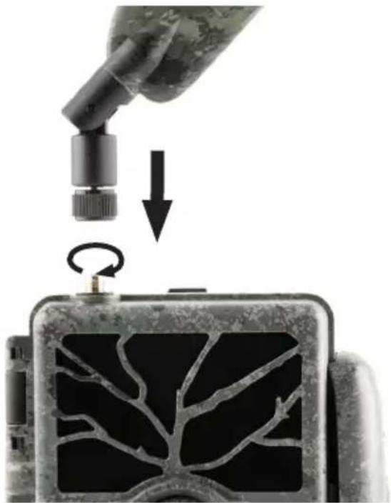 ZEISS Secacam 1 - Fitting the antenna - 1