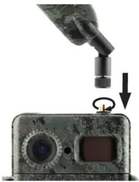 ZEISS Secacam 1 - Montaggio dell'antenna - 1