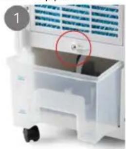 DOMO DO160A - NETTOYAGE DU RÉSERVOIR D'EAU - 1