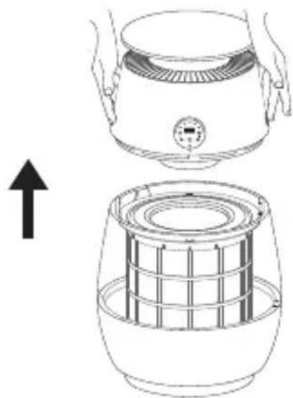 DREAME AP10 - Instalar o filtro principal - 1