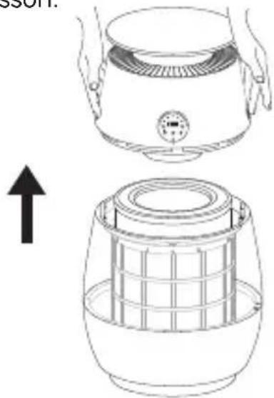 DREAME AP10 - Sostituzione del filtro - 1