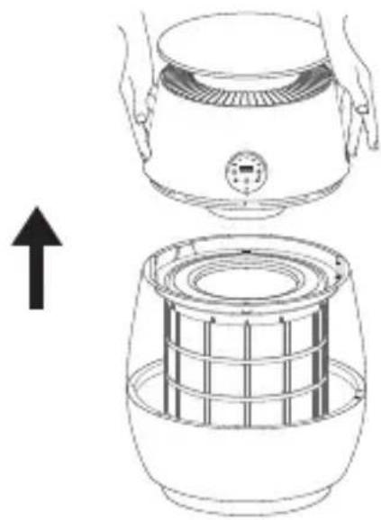DREAME AP10 - Installeer het primaire filter Lijn de - 1