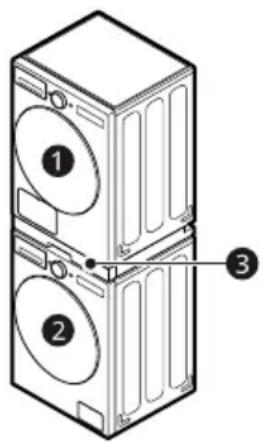 LG RH9X76WH - Kit de superposition - 1