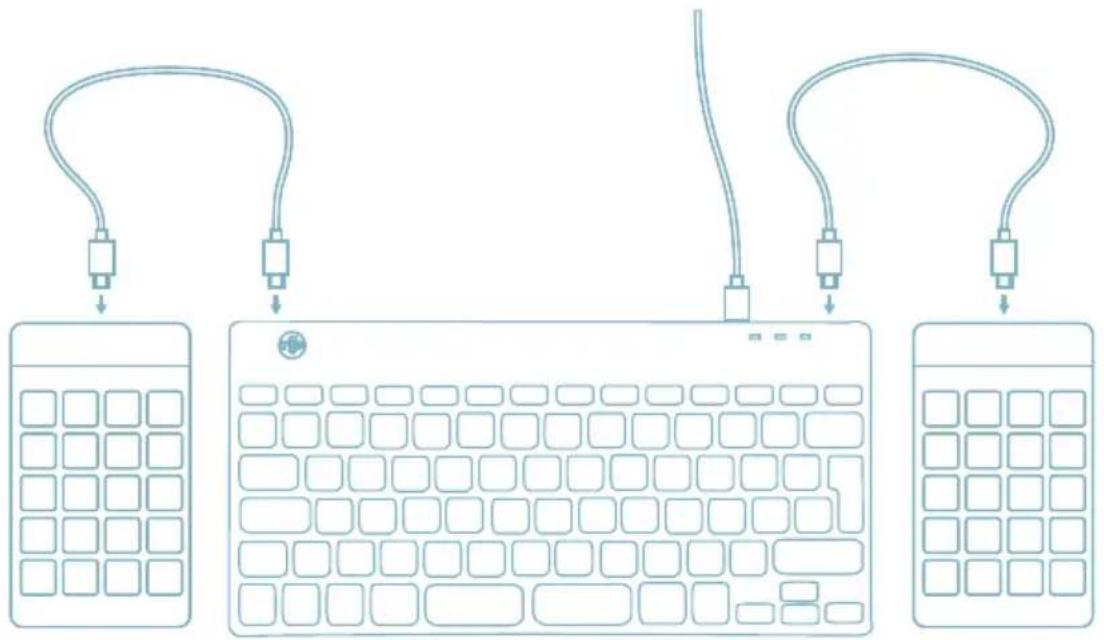 R-Go Tools Go Compact Break - teclado ergonómico - 1