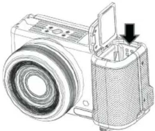 AGFAPHOTO Realishot C110 - Installation et chargement de la batterie - 3