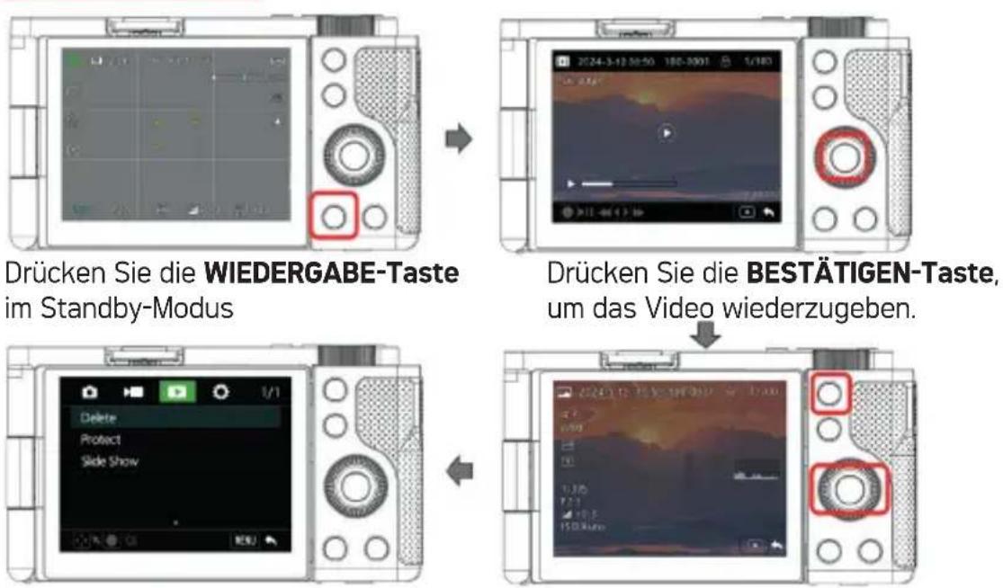 AGFAPHOTO Realishot C110 - • Video-Funktionsmenü - 2