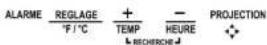 LA CROSSE TECHNOLOGY WT552 - Reglages - 1
