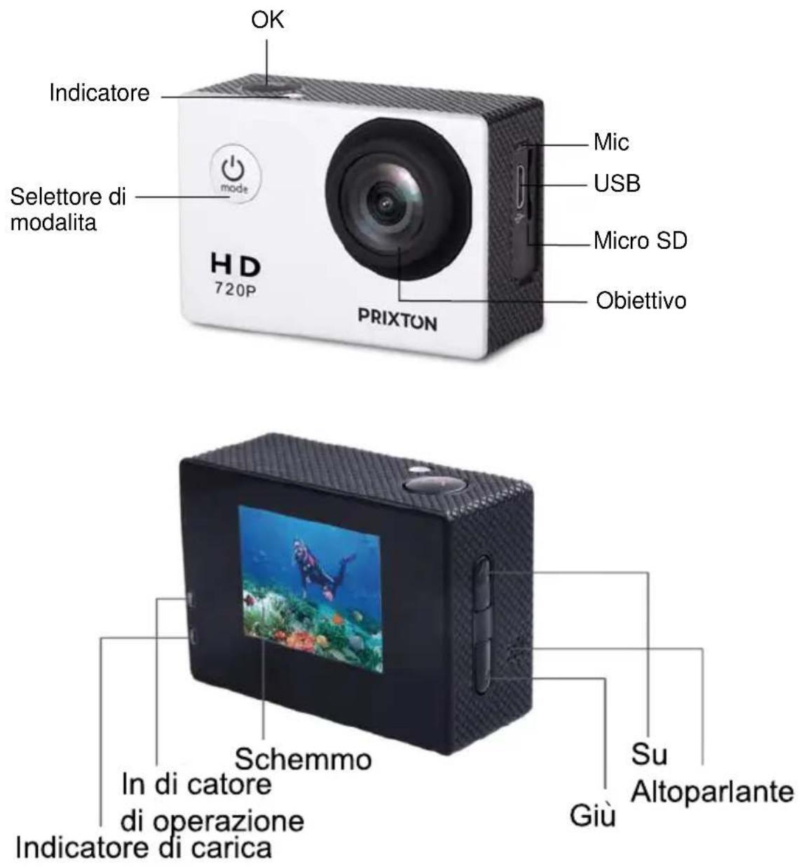Prixton DV609 - Precauzioni - 1