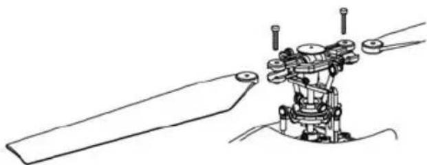 Carson Tyrann Single Blade 320 - Tip of the fuselage turns to the right: - 2