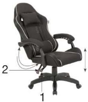 Skillkorp C5L - Réglage du fauteuil - 1