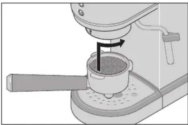 SILVERCREST SEMS 1350 A2 - Tirar um café expresso duplo - 1