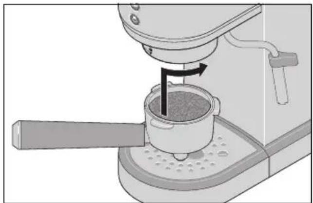 SILVERCREST SEMS 1350 A2 - Tirar um café expresso simples - 1