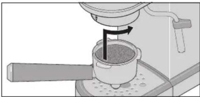SILVERCREST SEMS 1350 A2 - Extracting a single espresso - 1