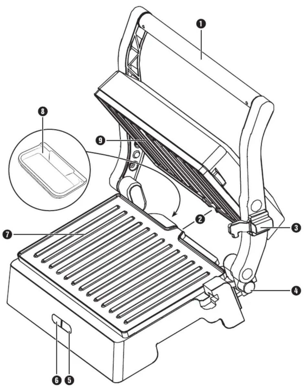 SILVERCREST SKM 1000 A1 - MINI KONTAKTGRILL - 1