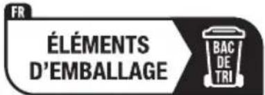 FR ÉLÉMENTS D'EMBALLAGE BAC DE TRI
