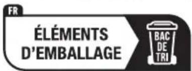 FR ÉLÉMENTS D'EMBALLAGE BAC DE TRI