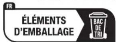 FR ÉLÉMENTS D'EMBALLAGE BAC DE TRI