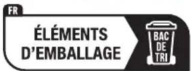 FR ÉLÉMENTS D'EMBALLAGE BAC DE TRI
