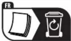 FR Cet appareil et ses accessoires se recyclent À DÉPOSER EN MAGASIN OU À DÉPOSER EN DÉCHÉTERIE