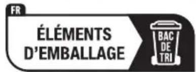 FR ÉLÉMENTS D'EMBALLAGE BAC DE TRI