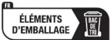 FR ÉLÉMENTS D'EMBALLAGE BAC DE TRI