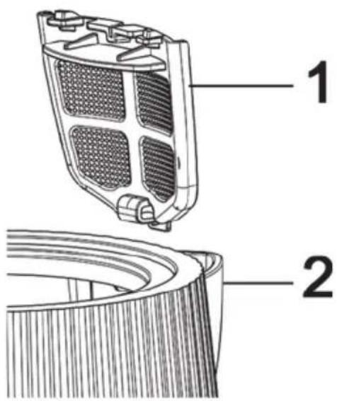 SILVERCREST SWKS 3100 B1 - Pulizia del filtro anticalcare (1) - 1