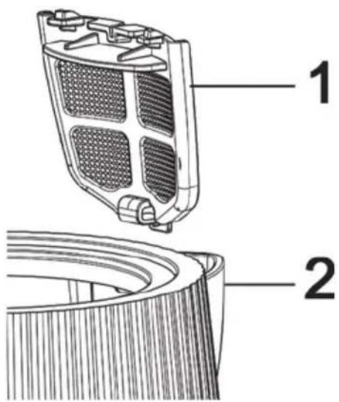 SILVERCREST SWKS 3100 B1 - Kalkfilter (1) reinigen - 1
