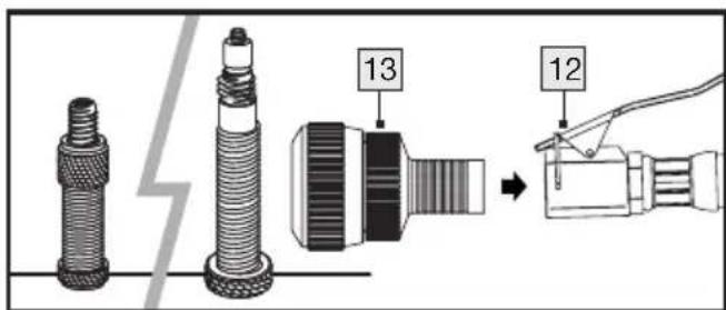 PARKSIDE PMK 1100 A1 - With valve adapter, ball needle, universal adapter - 1