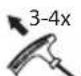 PARKSIDE PPBKS 56 C3 - Symbole na zawieszce - 4