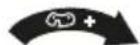 PARKSIDE PPEKS 2500 B2 - Symbol on screw for chain quick-tensioning system - 2